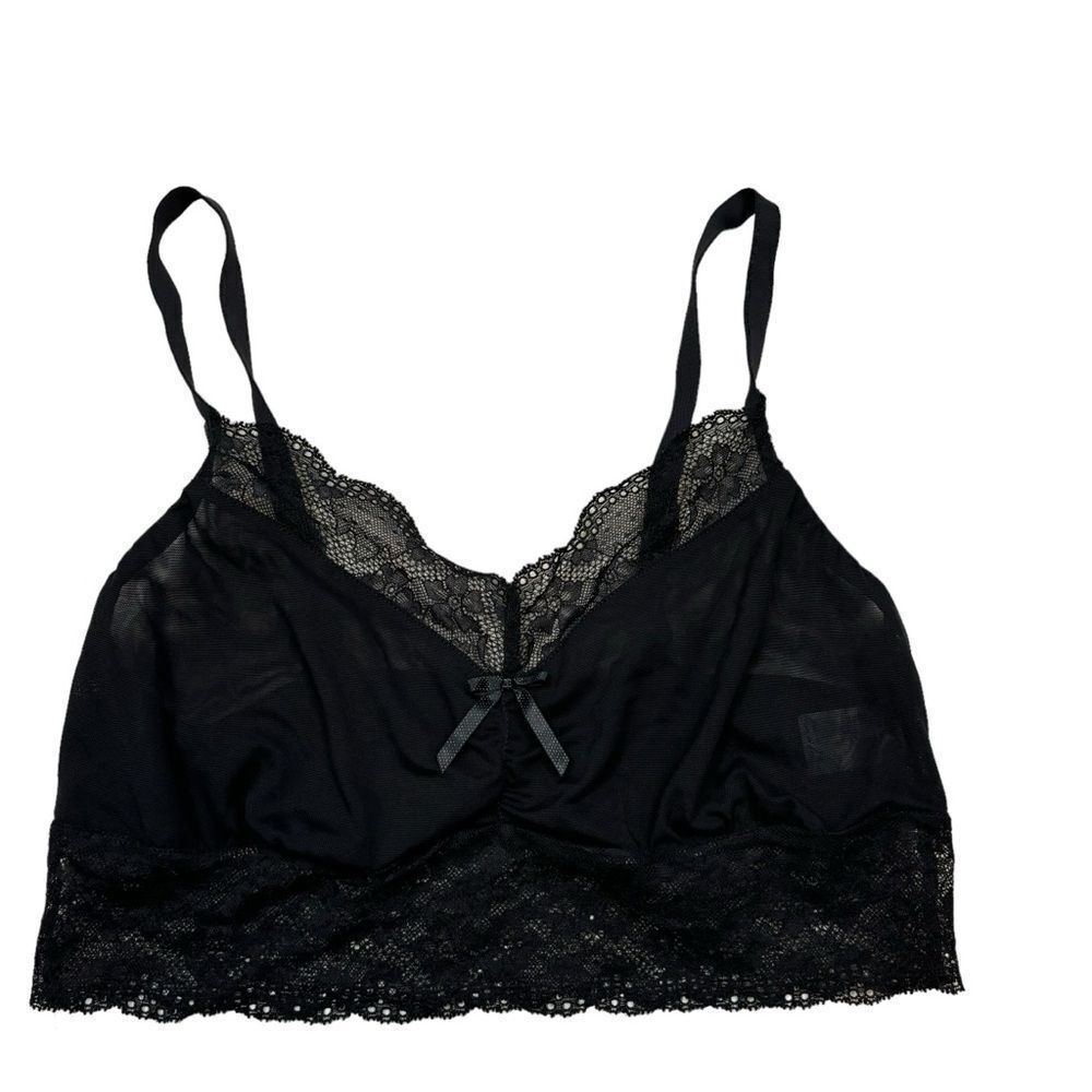Ladiesβ Freya Brand SheerβLace Bralette Size Medium